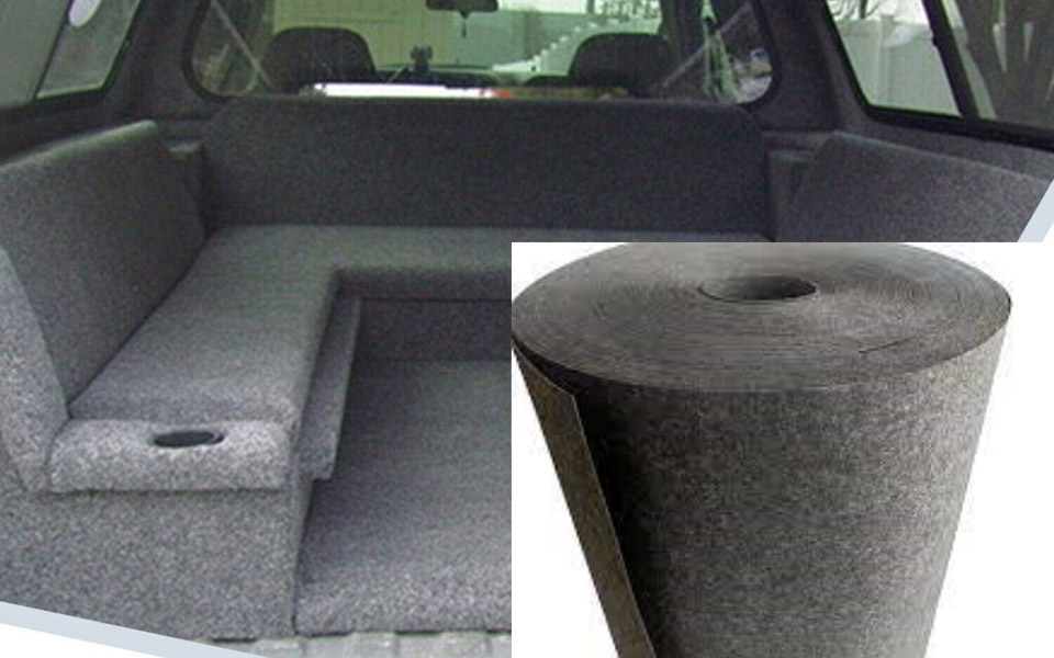 Tessuto non tessuto per tappezzeria (cucito e agugliato)